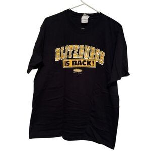 Pittsburgh Steelers Blitzburgh Is Back One For The Thumb Size Large T-Shirt